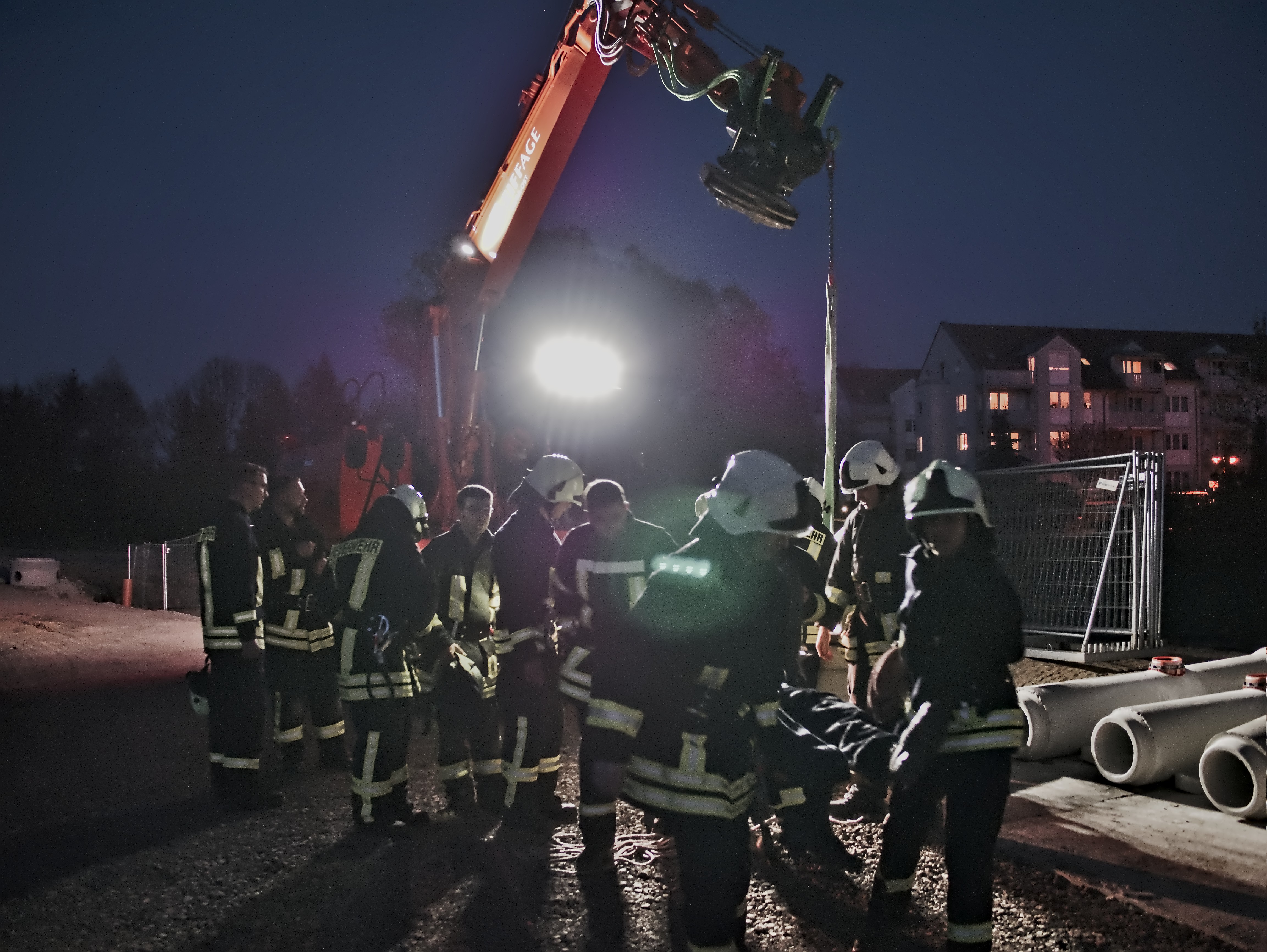 Feuerwehrdienst bei Eiffage InfraOst